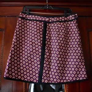 Never worn Nanette Lepore Purple Pattern Skirt